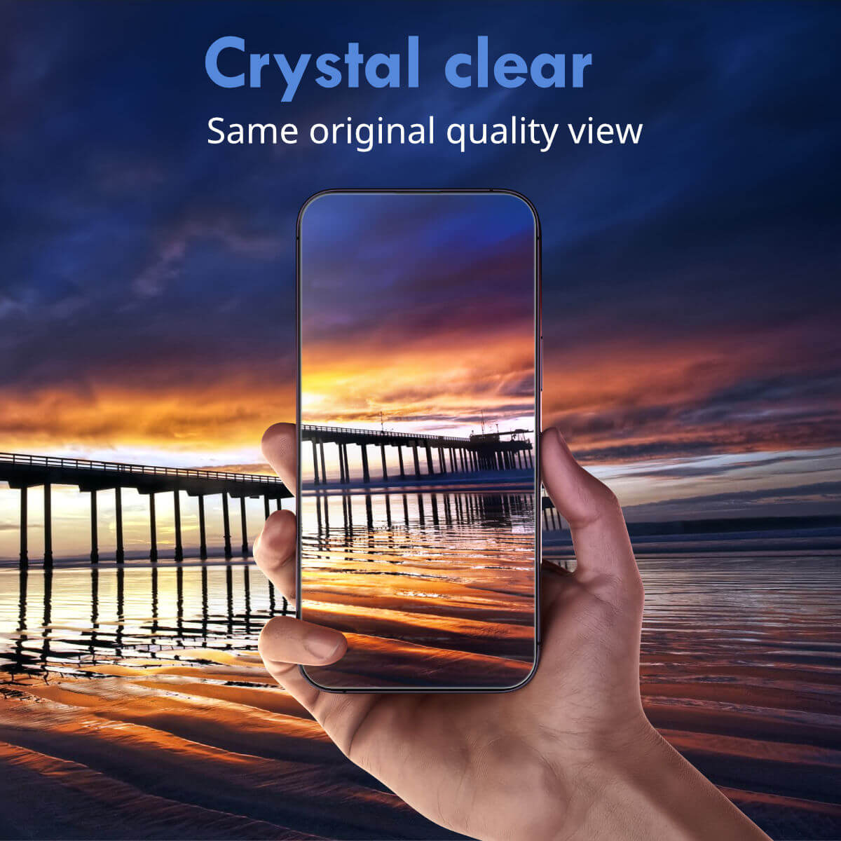 2x Hugmie iPhone 11 Pro/X/XS Glass Screen Protector