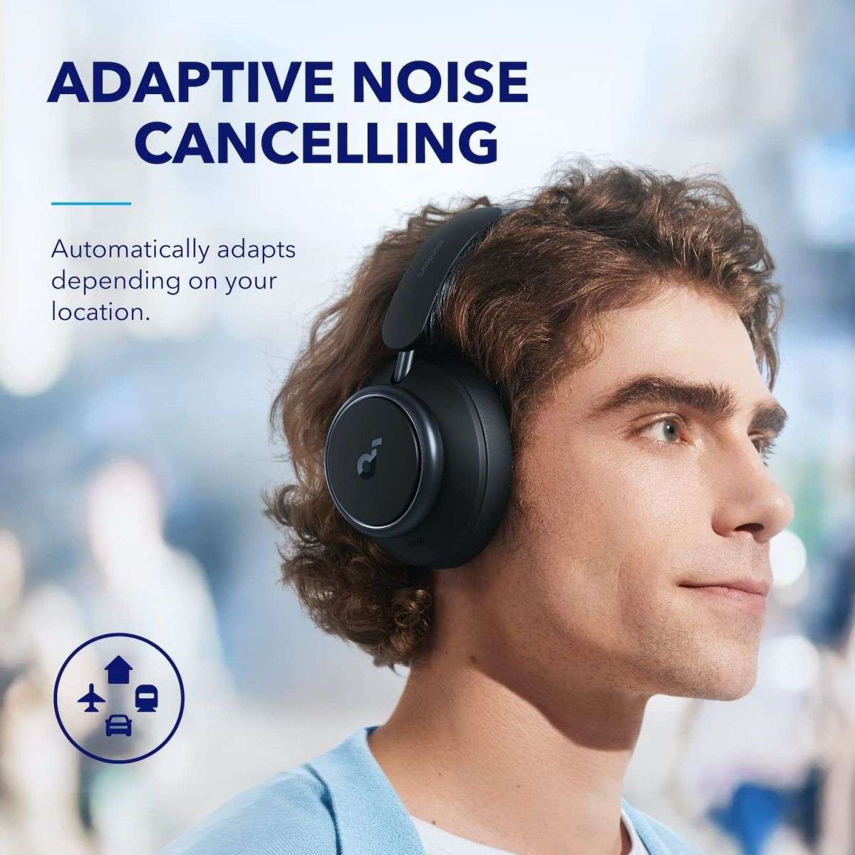 Anker Space Q45 Adaptive Noise Cancelling Headphones - Hugmie
