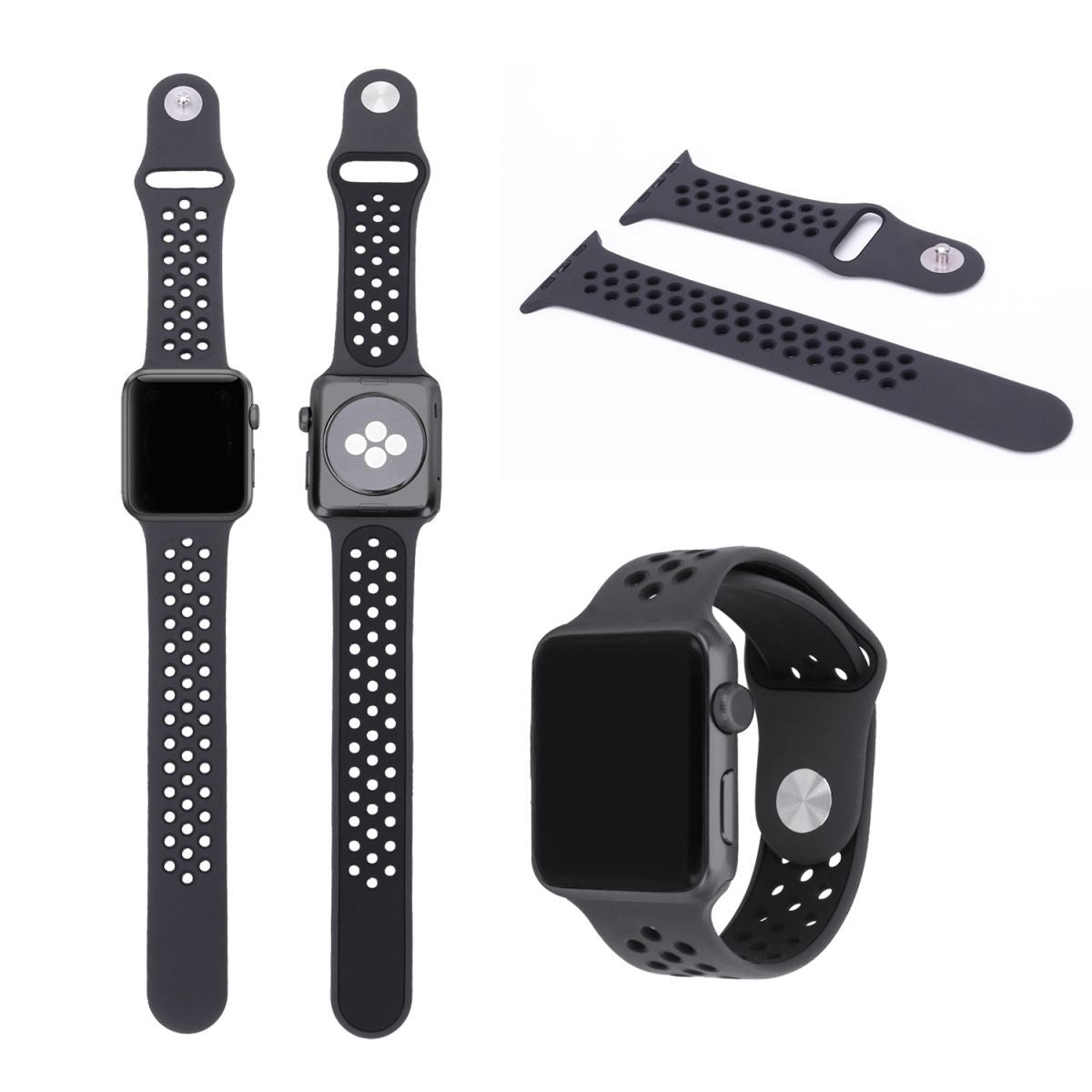 Nike Series Silicone Apple Watch Band 38/40/41mm - Hugmie
