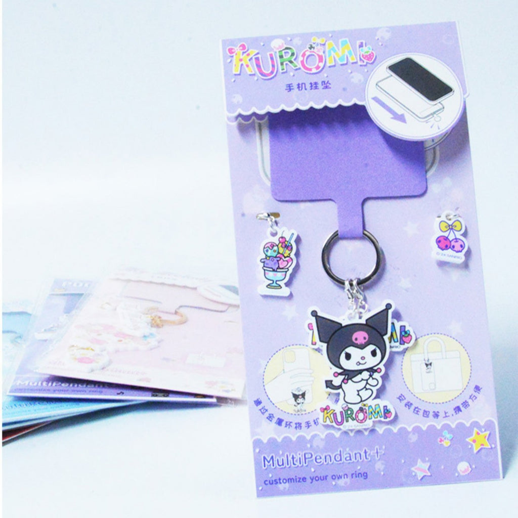 Sanrio Characters Phone Strap Keychain - Hugmie