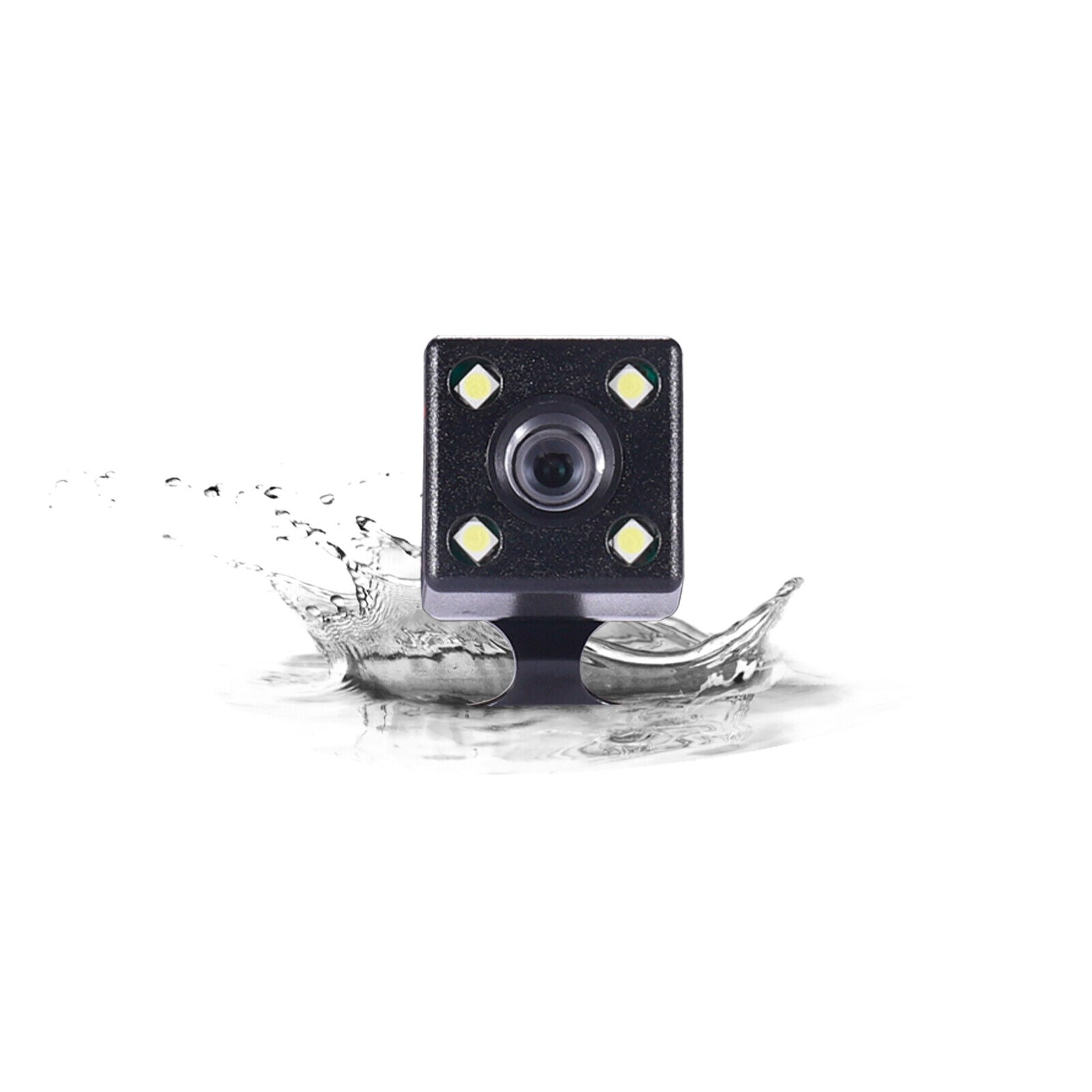 Waterproof rear camera for the T719TP Car Dash Cam with night vision and LED lights. Designed for clear recording in all weather conditions.
