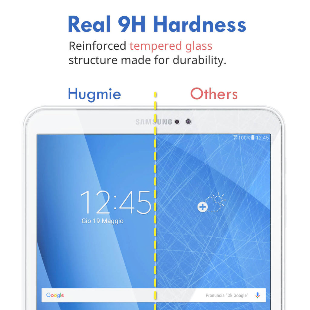 2x Samsung Tab T510 Glass Screen Protector | Hugmie