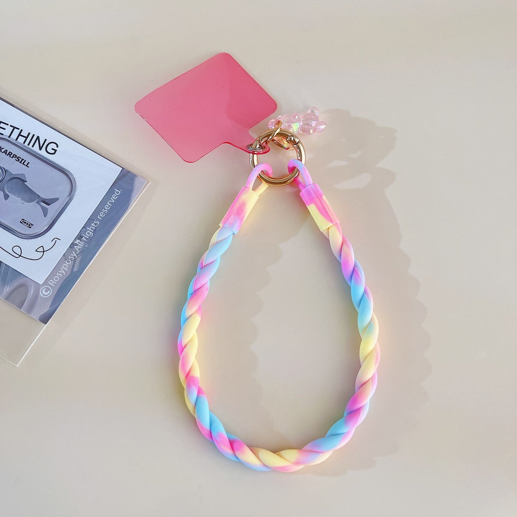 Luminous Bear Universal Silicone Phone Wrist Lanyard - Hugmie