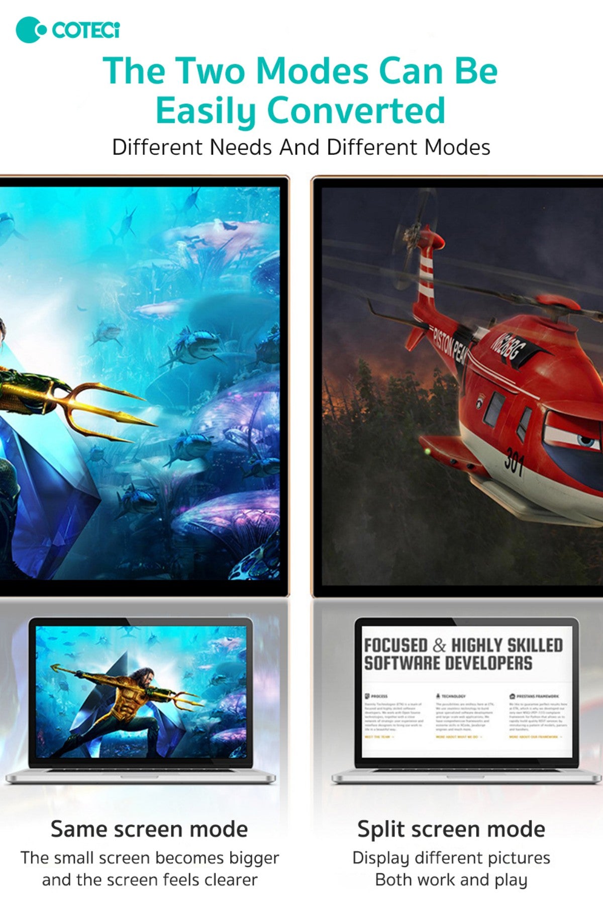 COTECi 33025 USB-C to HDMI 4K30Hz 2m