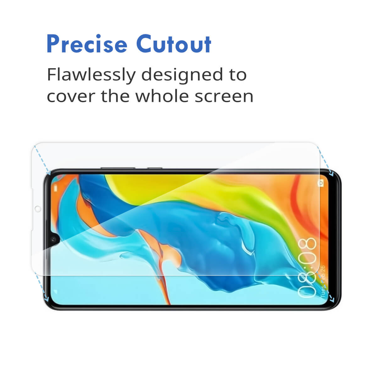 2 Pack Huawei P Smart Z Glass Screen Protector | Hugmie 