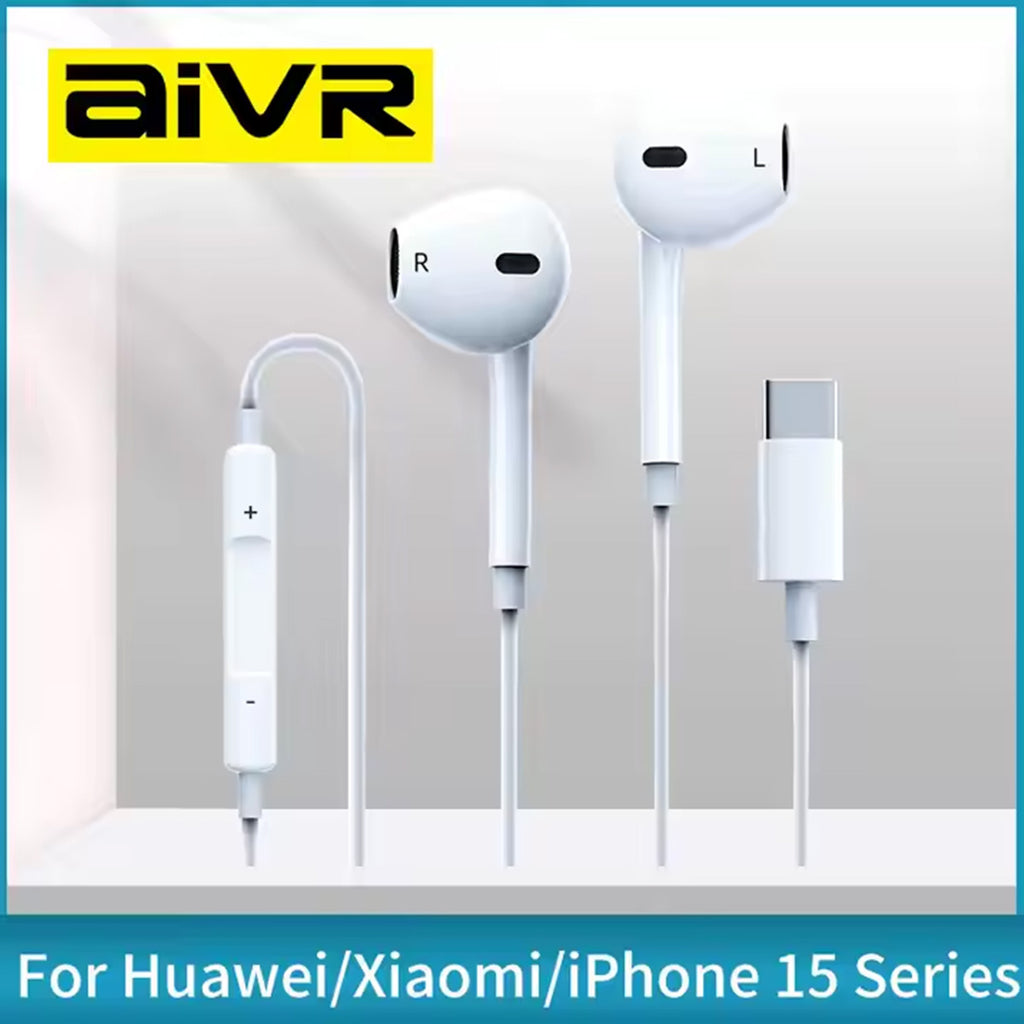 AIVR H106 Wired In-ear Headphones - Hugmie