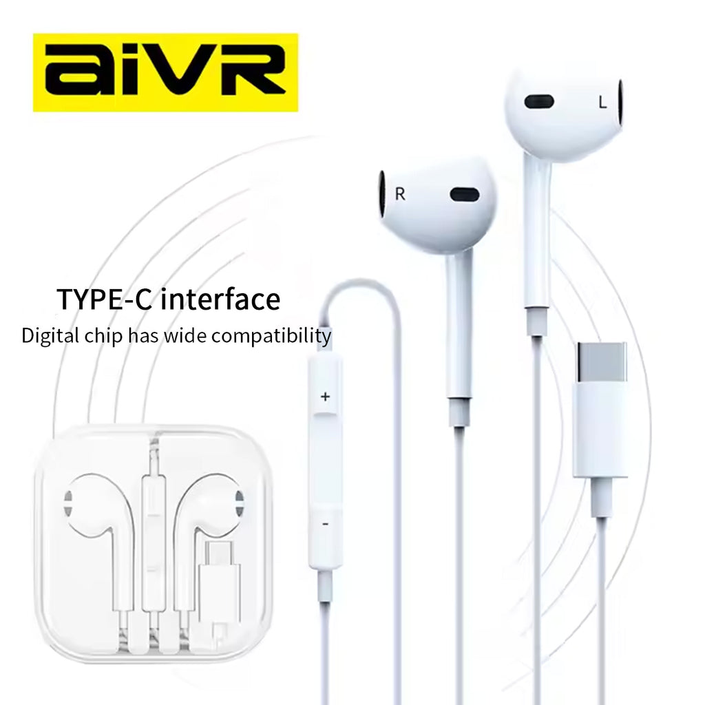 AIVR H106 Wired In-ear Headphones - Hugmie