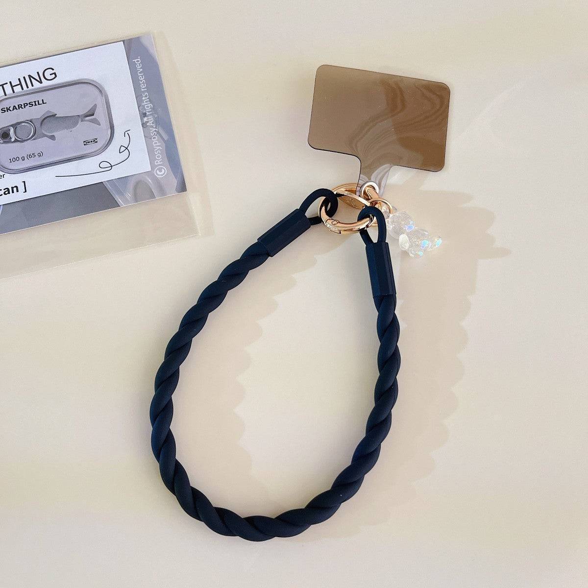 Luminous Bear Universal Silicone Phone Wrist Lanyard - Hugmie