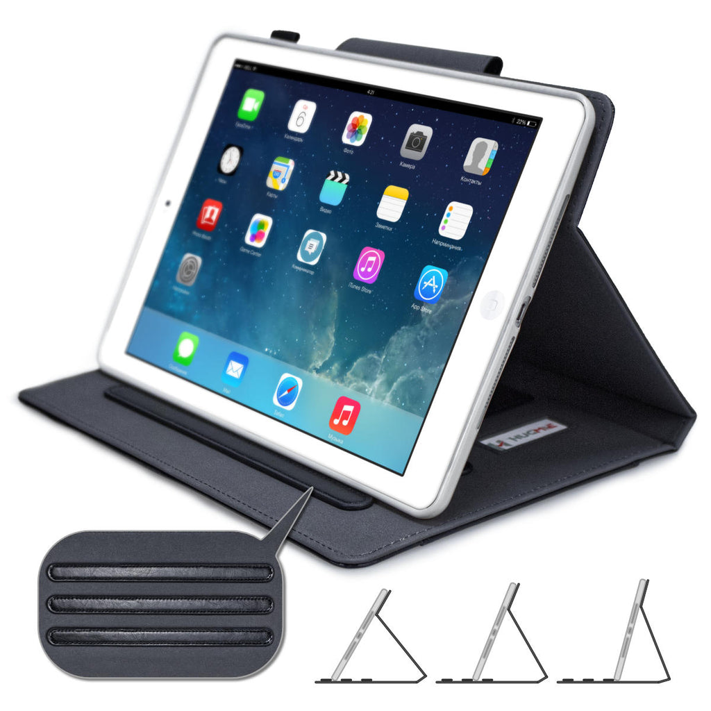 iPad 10.2/10.5 Leather Folio Case Sensation Series | Hugmie