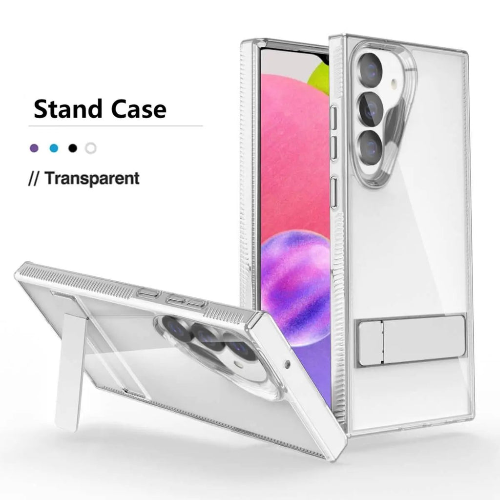 Samsung A14 4G/5G Stand Case Crystal Clear | Hugmie