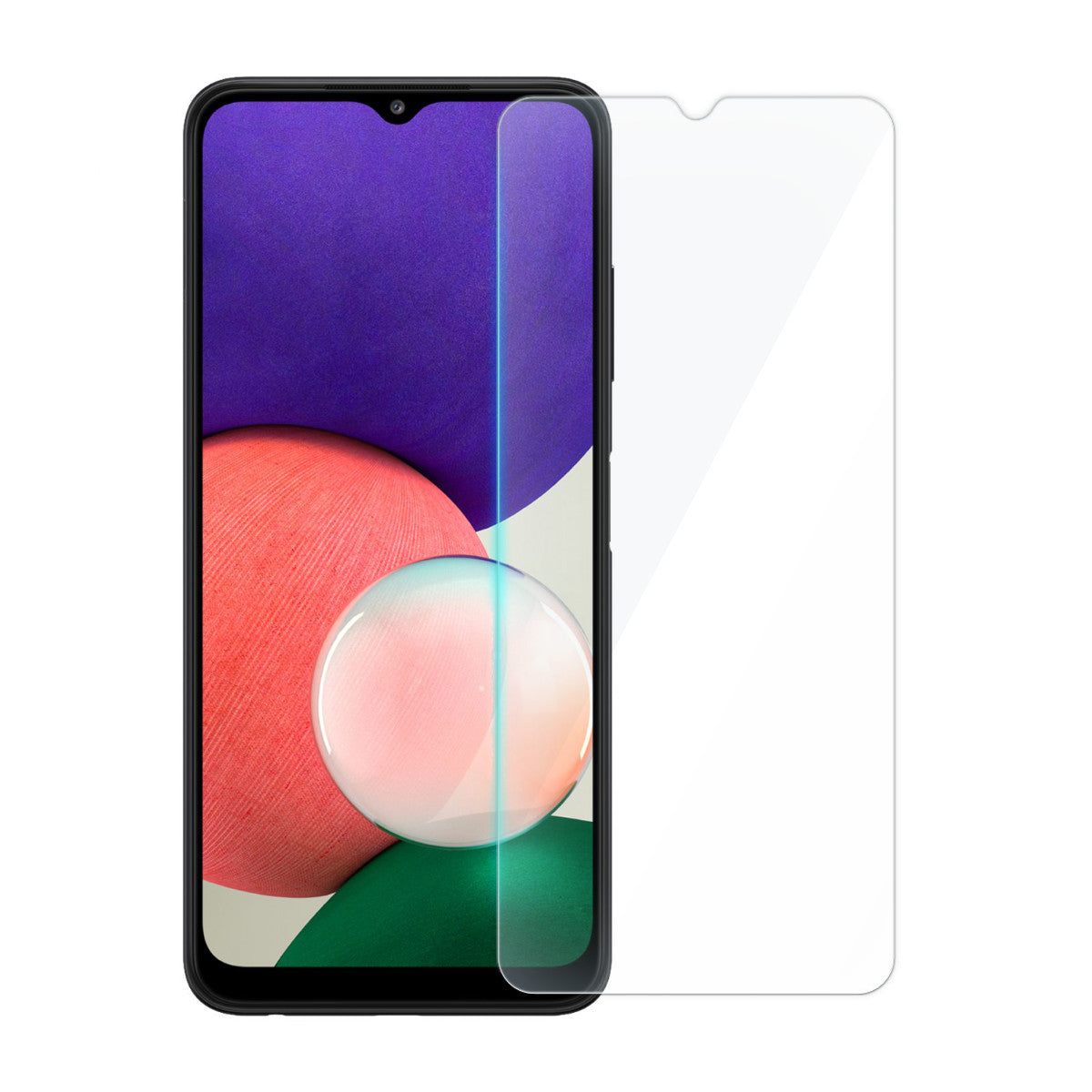 2x Hugmie Samsung Galaxy A22 5G Glass Screen Protector