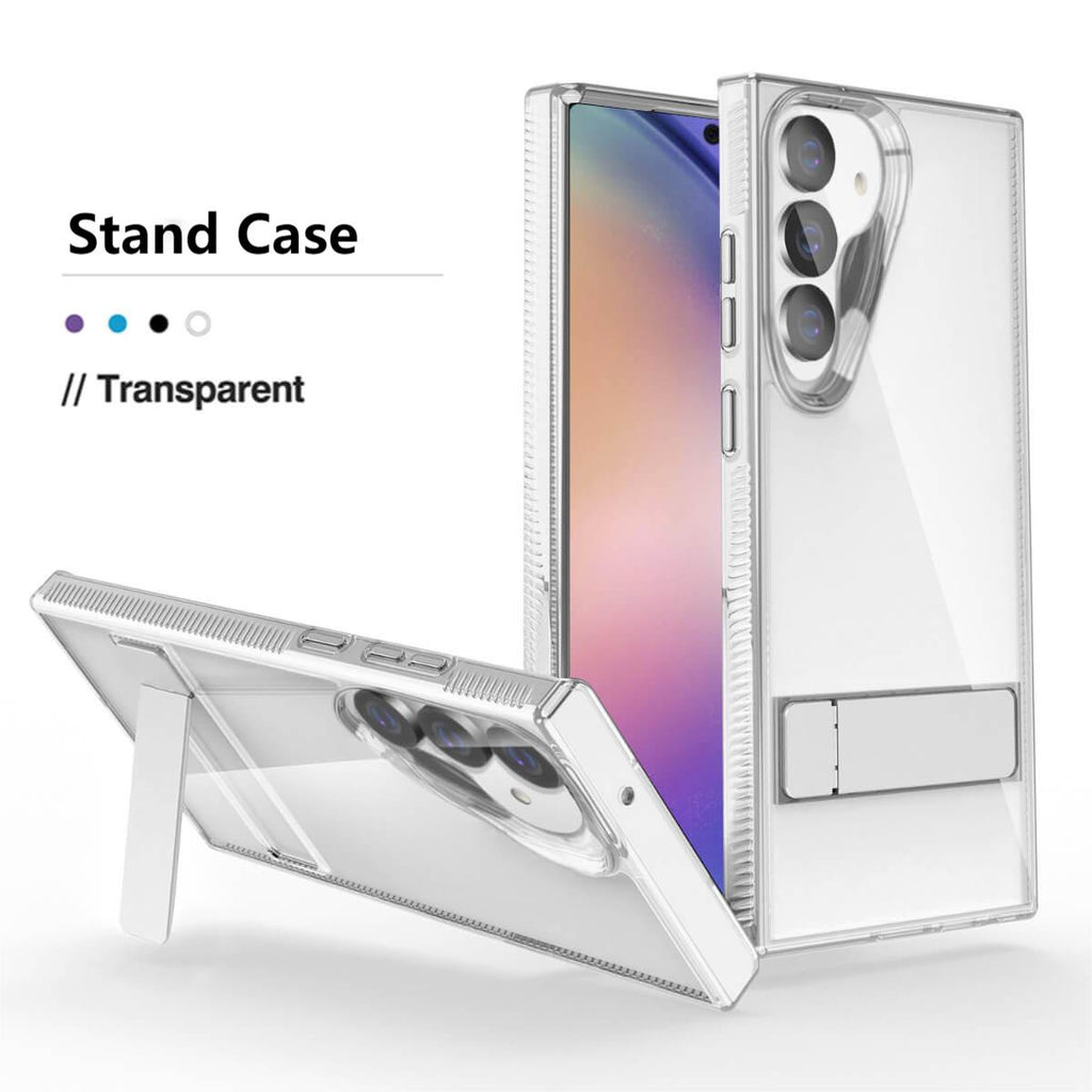 Samsung Galaxy A54 Stand Case Crystal Clear | Hugmie