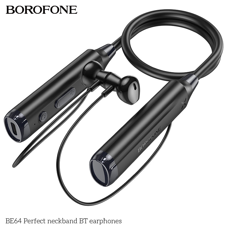 BOROFONE BE64 Perfect Neckband Bluetooth Earphones