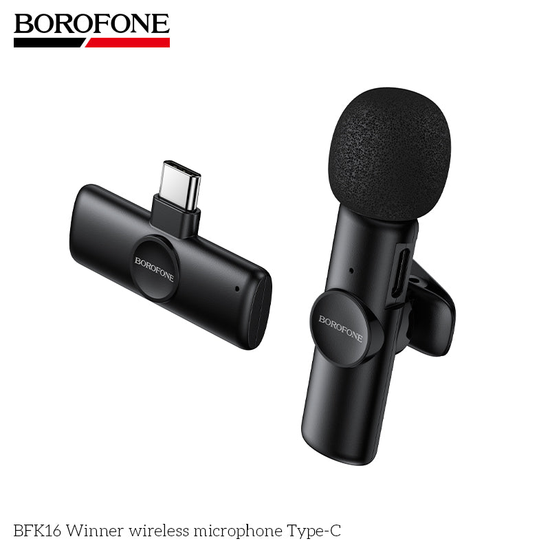 BOROFONE BFK16 Winner Wireless Microphone Type-C