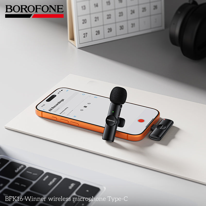 BOROFONE BFK16 Winner Wireless Microphone Type-C