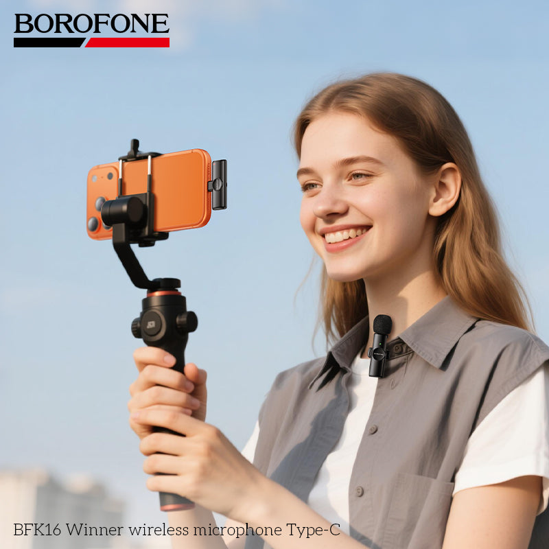BOROFONE BFK16 Winner Wireless Microphone Type-C