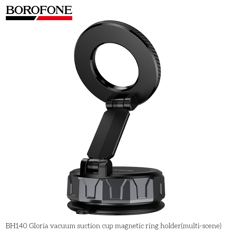BOROFONE BH140 Gloria Vacuum Suction Cup Magnetic Phone Holder