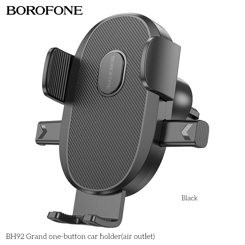 BOROFONE BH92 Grand One-Button Car Phone Holder (Air Outlet)