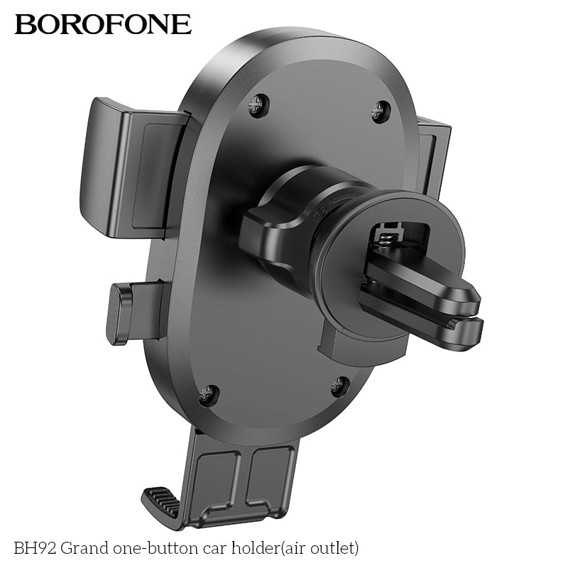 BOROFONE BH92 Grand One-Button Car Phone Holder (Air Outlet)