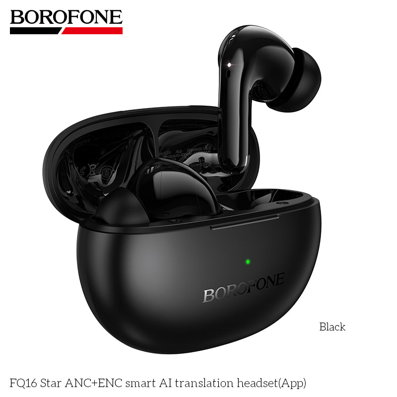 BOROFONE FQ16 Star ANC+ENC Smart AI Translation Headset