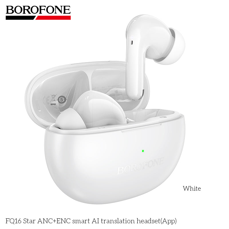 BOROFONE FQ16 Star ANC+ENC Smart AI Translation Headset