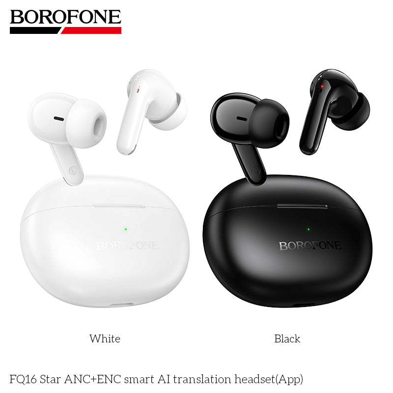 BOROFONE FQ16 Star ANC+ENC Smart AI Translation Headset