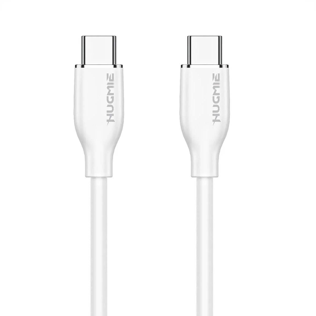 Hugmie GC12C Silicone 60W Type C to Type C Fast Charging Cable 1.2M with durable silicone design and fast charging capability.