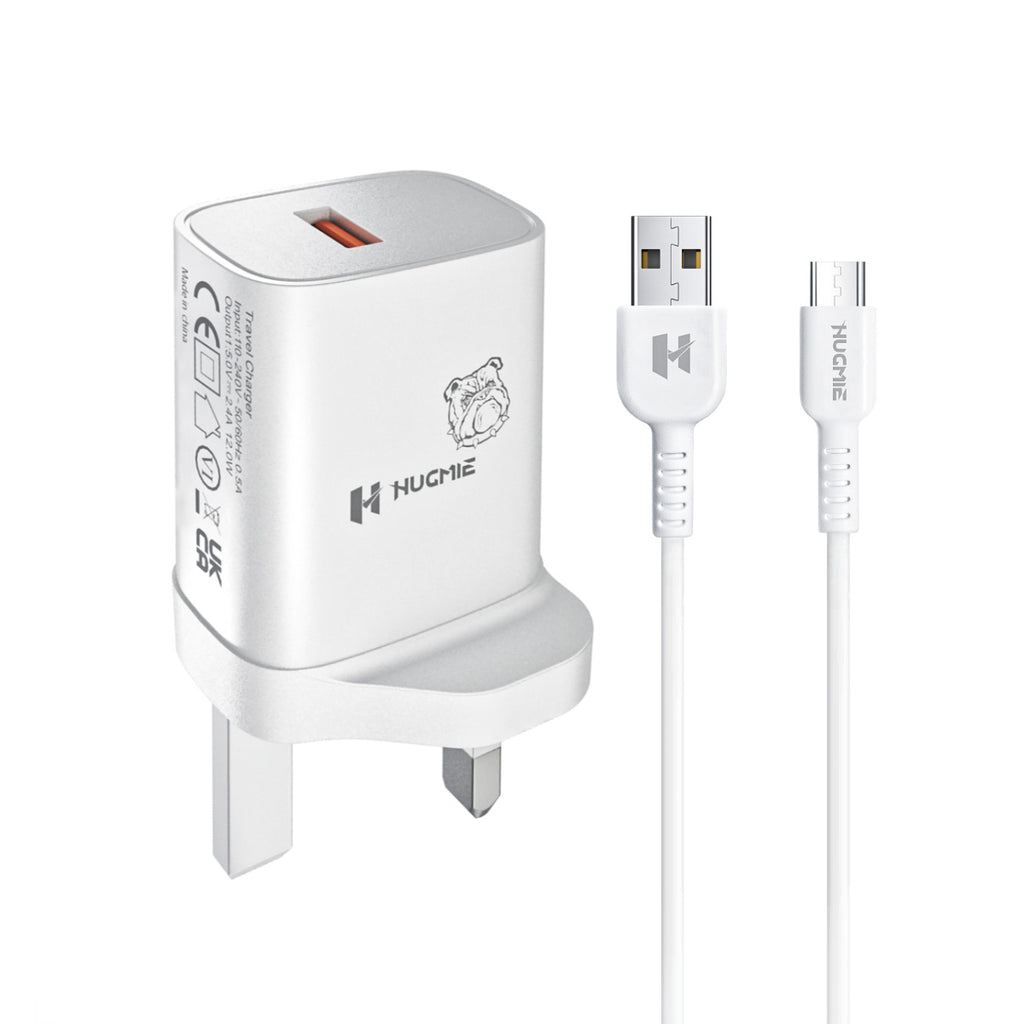 Hugmie® HP-C12 USB Wall Charger with 1M Type-C Cable