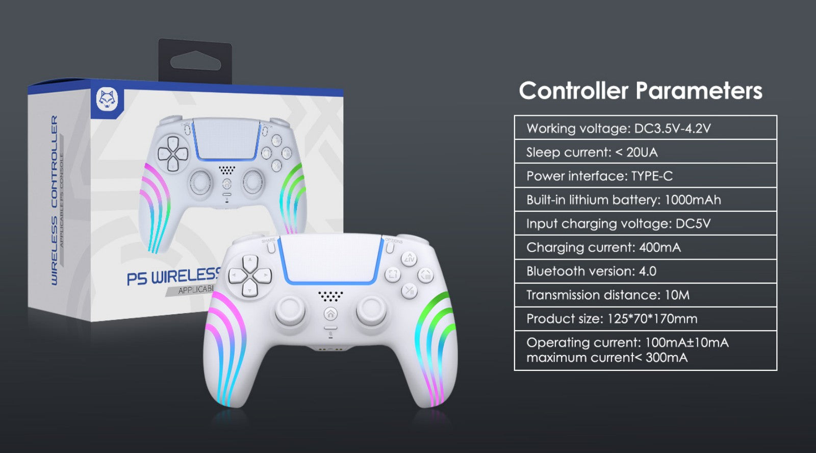 HS-PS5230 PS5 Wireless Controller
