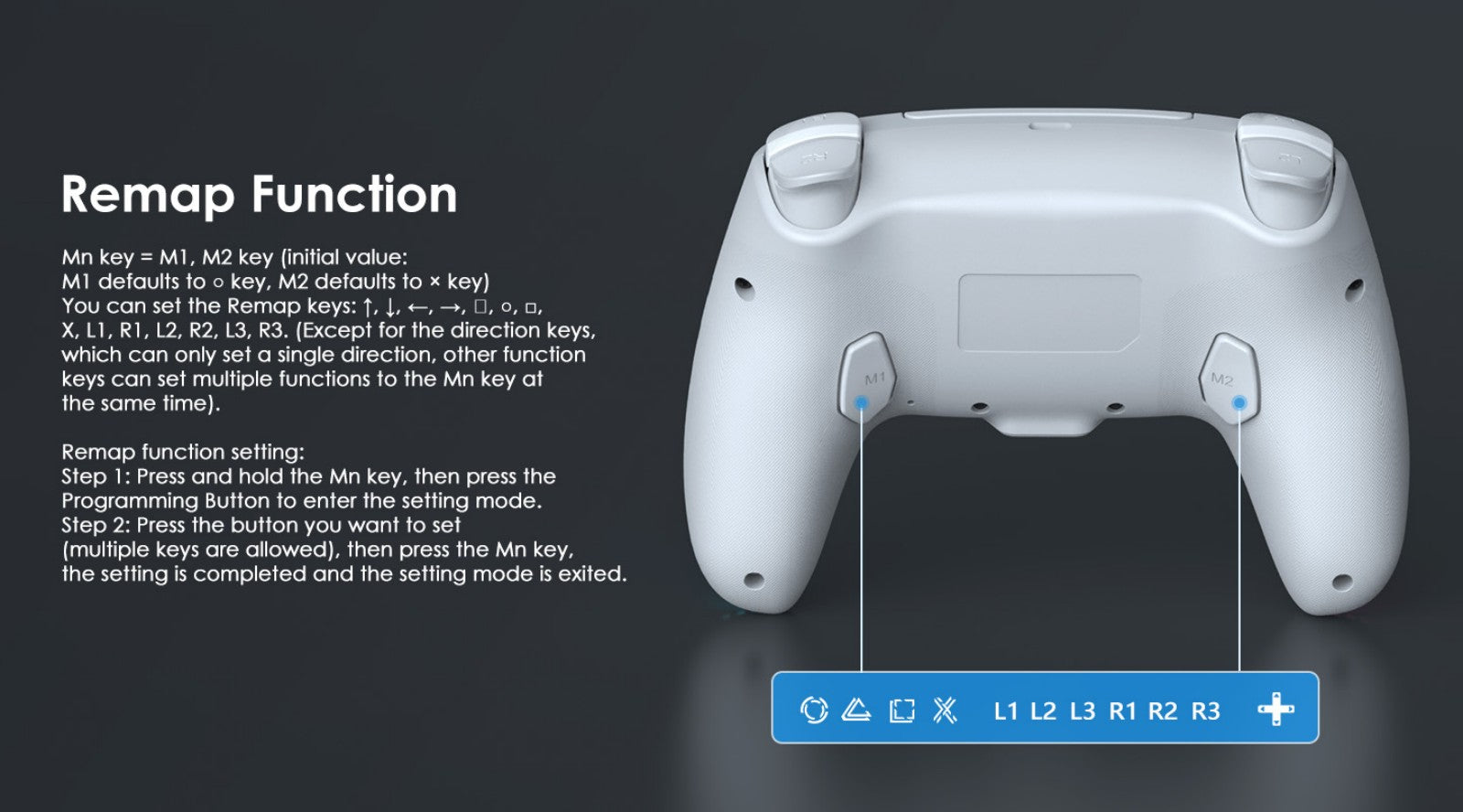 HS-PS5230 PS5 Wireless Controller