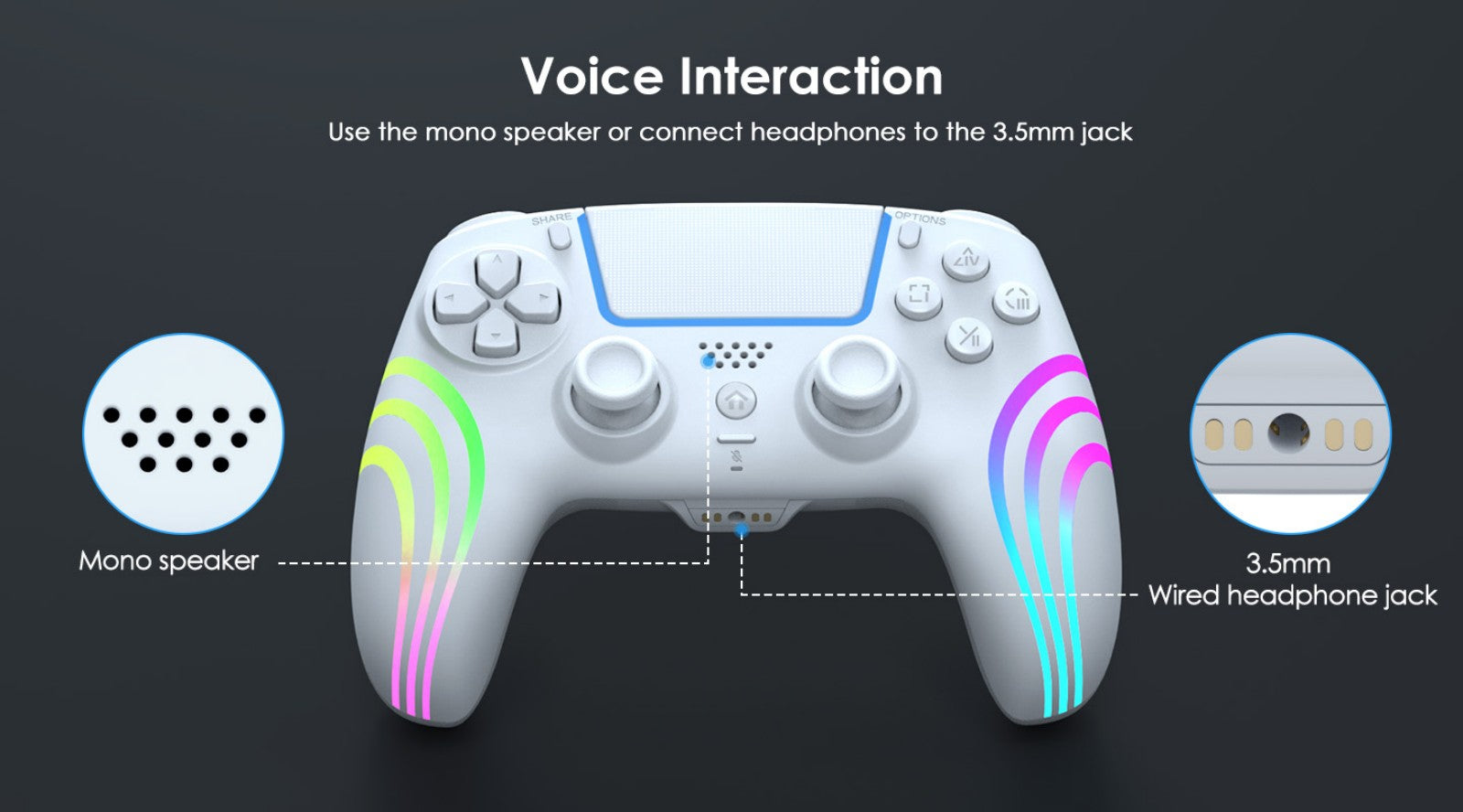 HS-PS5230 PS5 Wireless Controller
