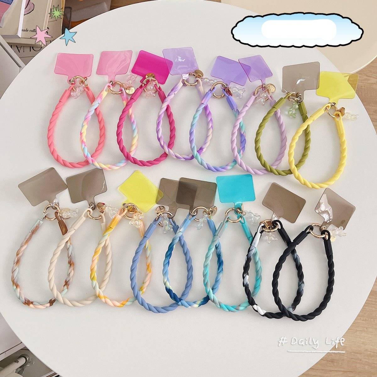 Luminous Bear Universal Silicone Phone Wrist Lanyard - Hugmie