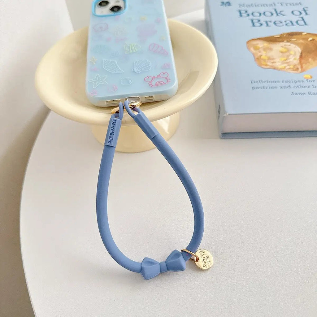 Bow-Knot Universal Silicone Phone Wrist Lanyard-Hugmie