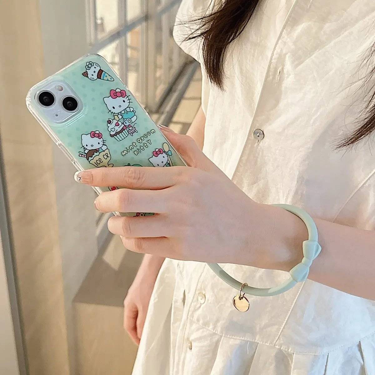 Bow-Knot Universal Silicone Phone Wrist Lanyard-Hugmie