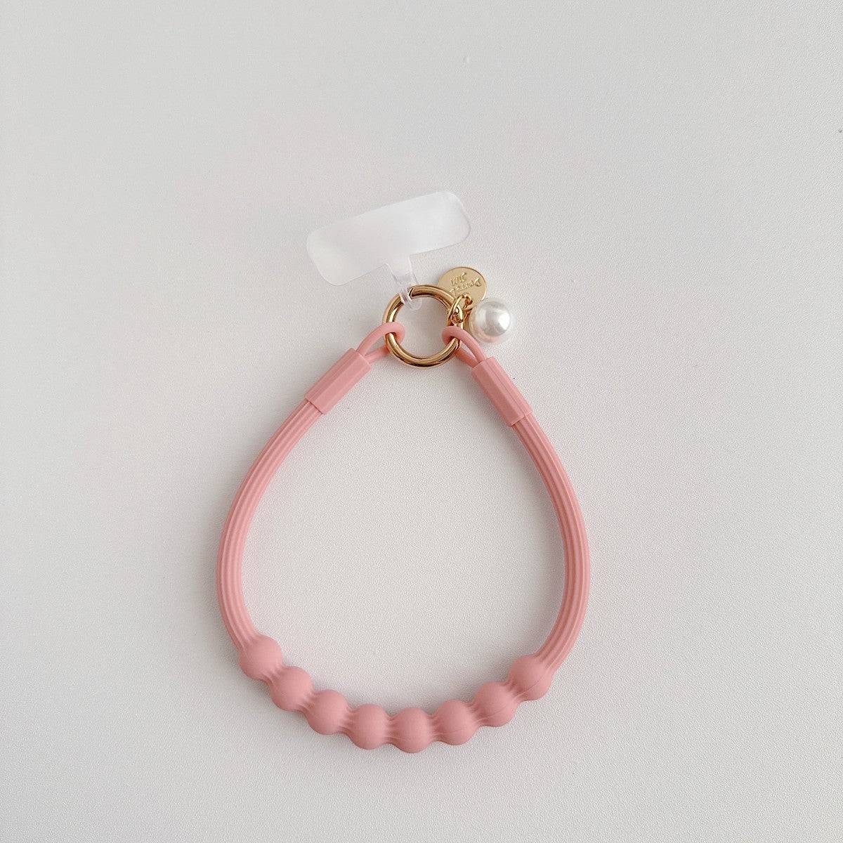 Silicone Beaded Universal Phone Wrist Lanyard - Hugmie