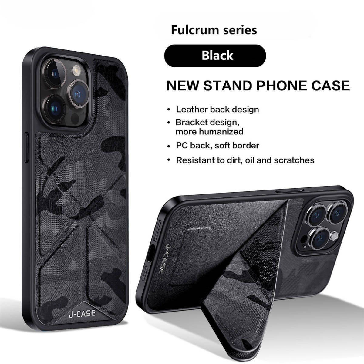 Fulcrum Series iPhone 12 Pro Max Stand Case | Hugmie