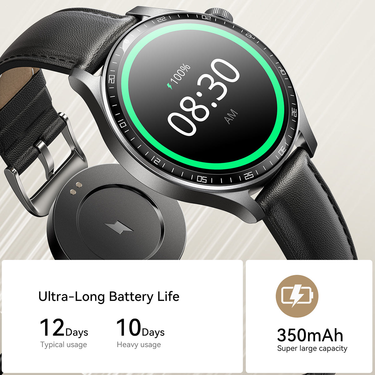 JOYROOM JR-FC2 Pro Classic Series Smart Watch - Hugmie