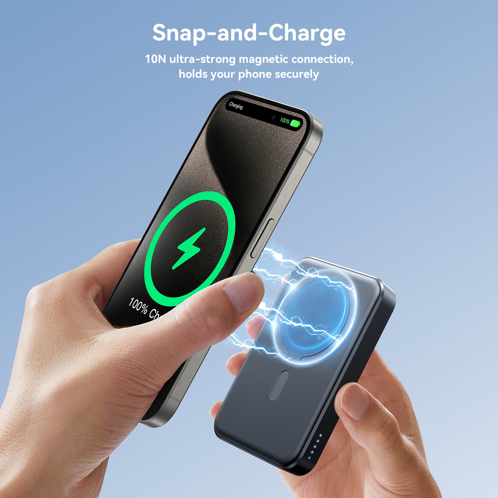 JOYROOM JR-W020 PD20W Magnetic Wireless Power Bank 10000mAh