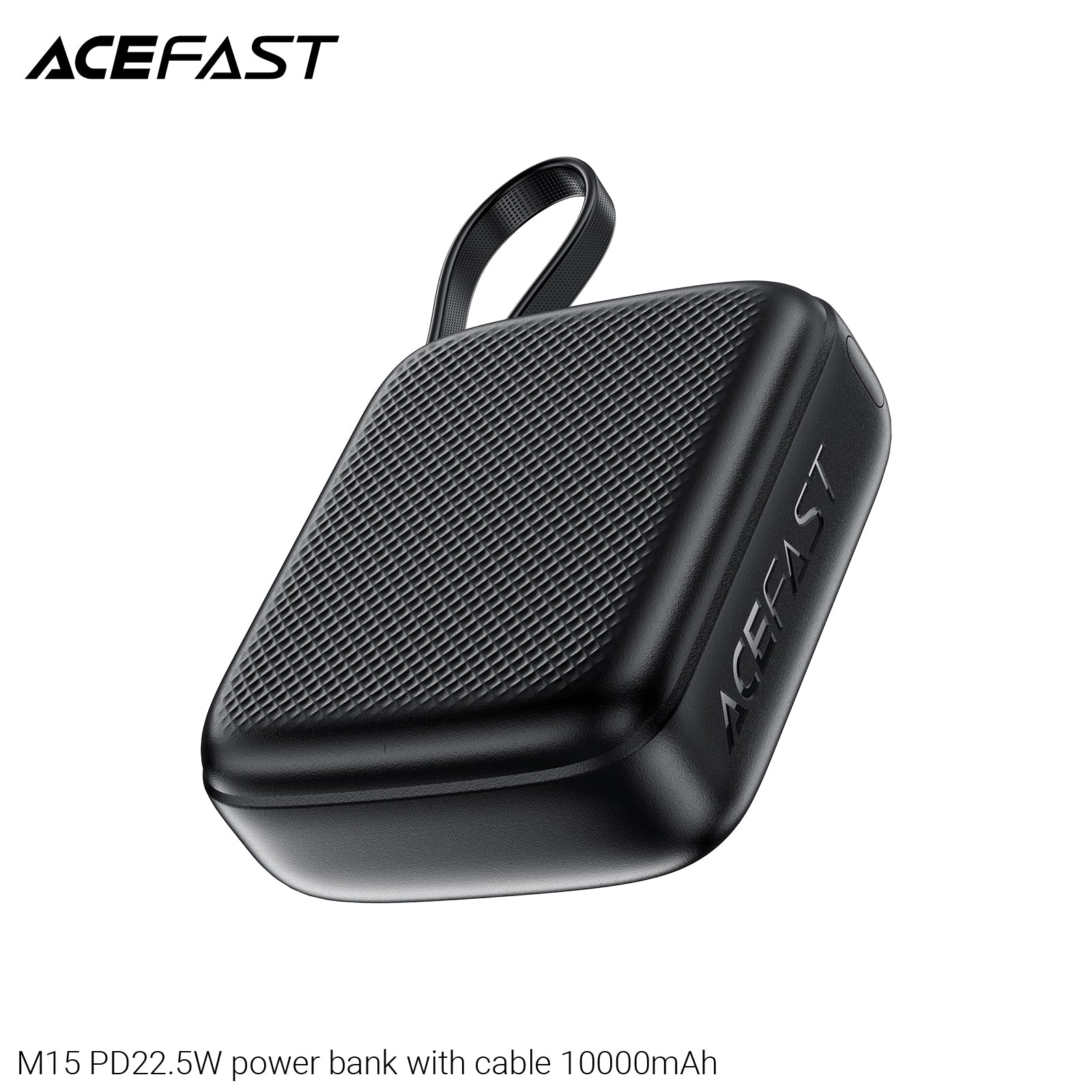 ACEFAST M15 PD22.5W Power Bank with Cable 10000mAh