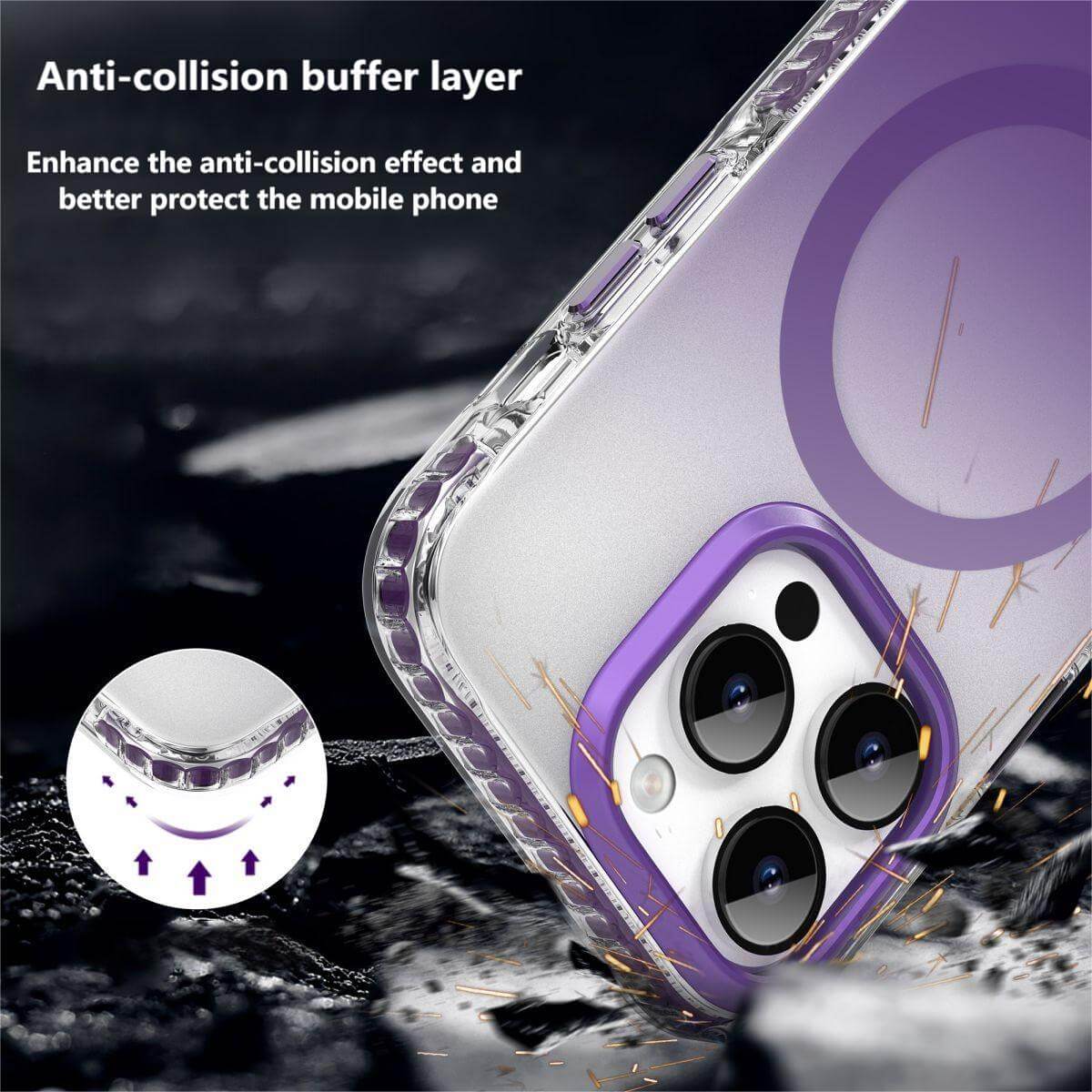 iPhone 14 Pro/14 Pro Max Magsafe Magnetic Case Gradient