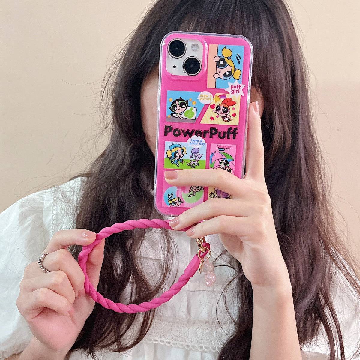 Luminous Bear Universal Silicone Phone Wrist Lanyard - Hugmie