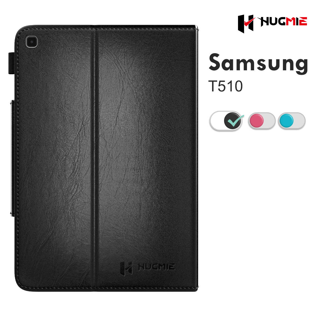 Samsung Galaxy Tab T510 Leather Folio Case | Hugmie