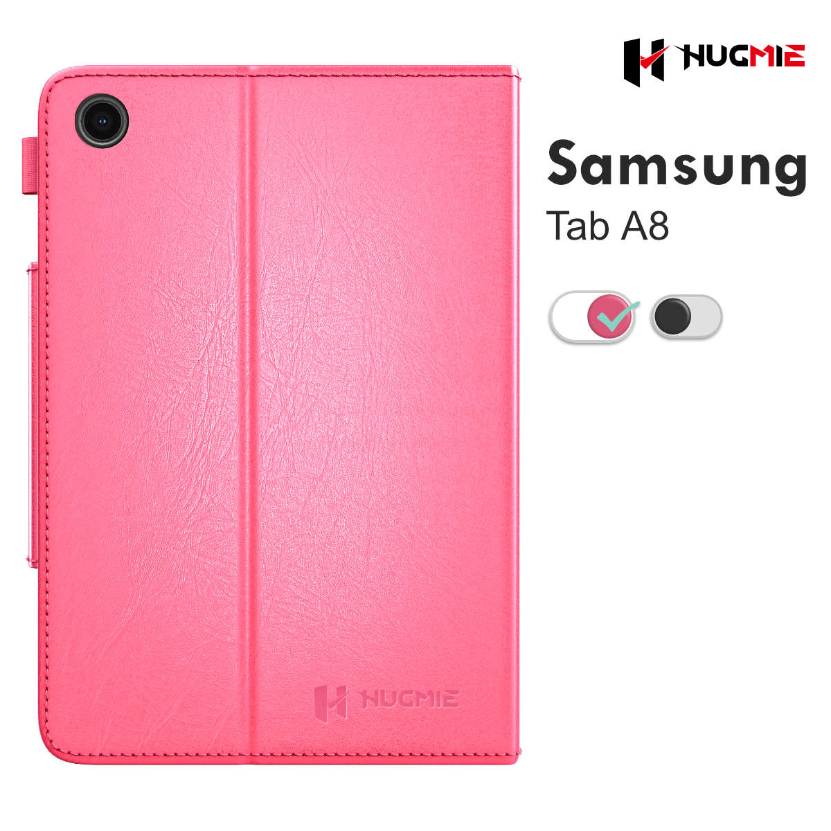 Samsung Galaxy Tab A8 Leather Folio Case | Hugmie