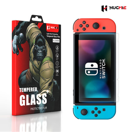 2x Nintendo Switch Glass Screen Protector 6.2-inch | Hugmie