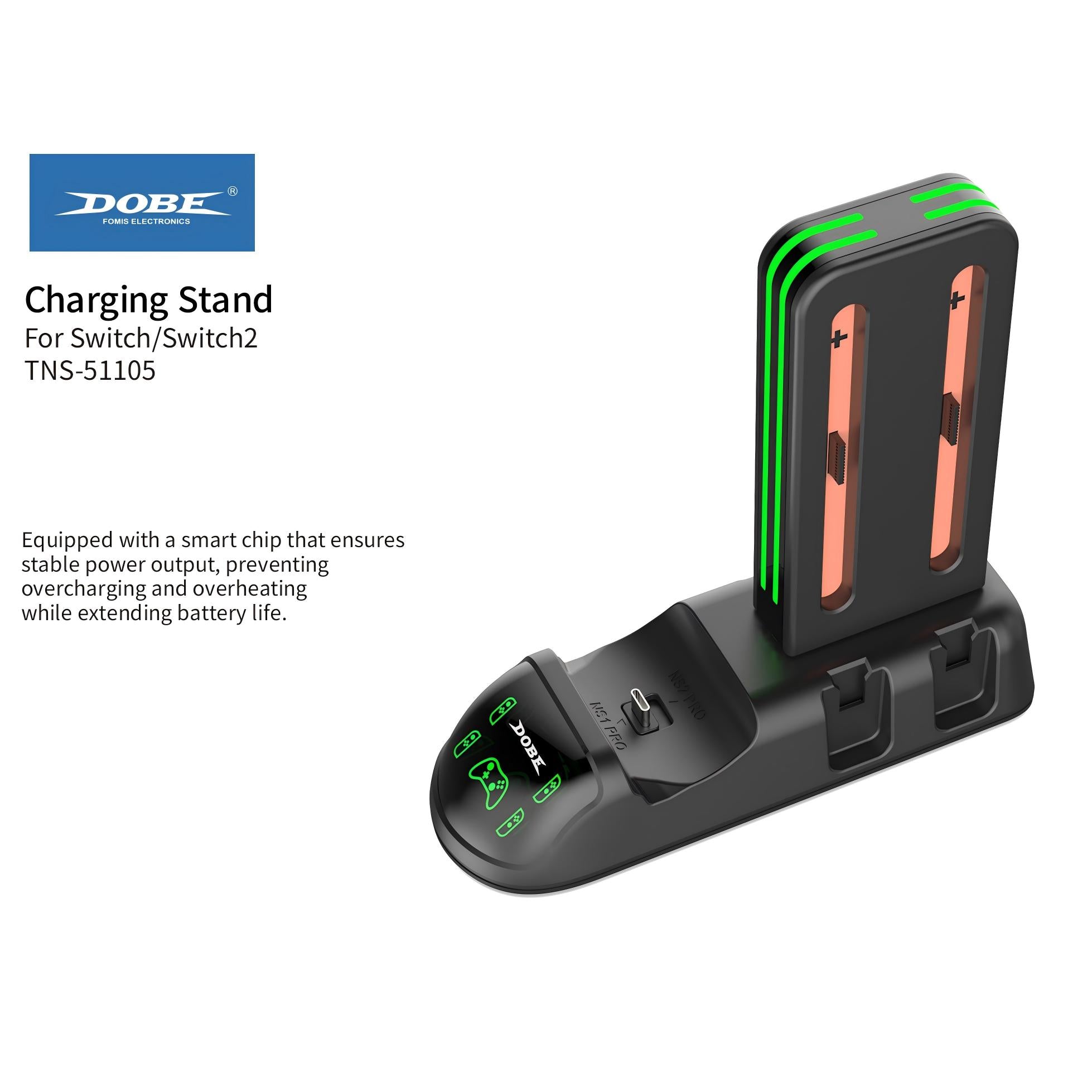DOBE TNS-51105 Charging Stand For Switch/Switch2