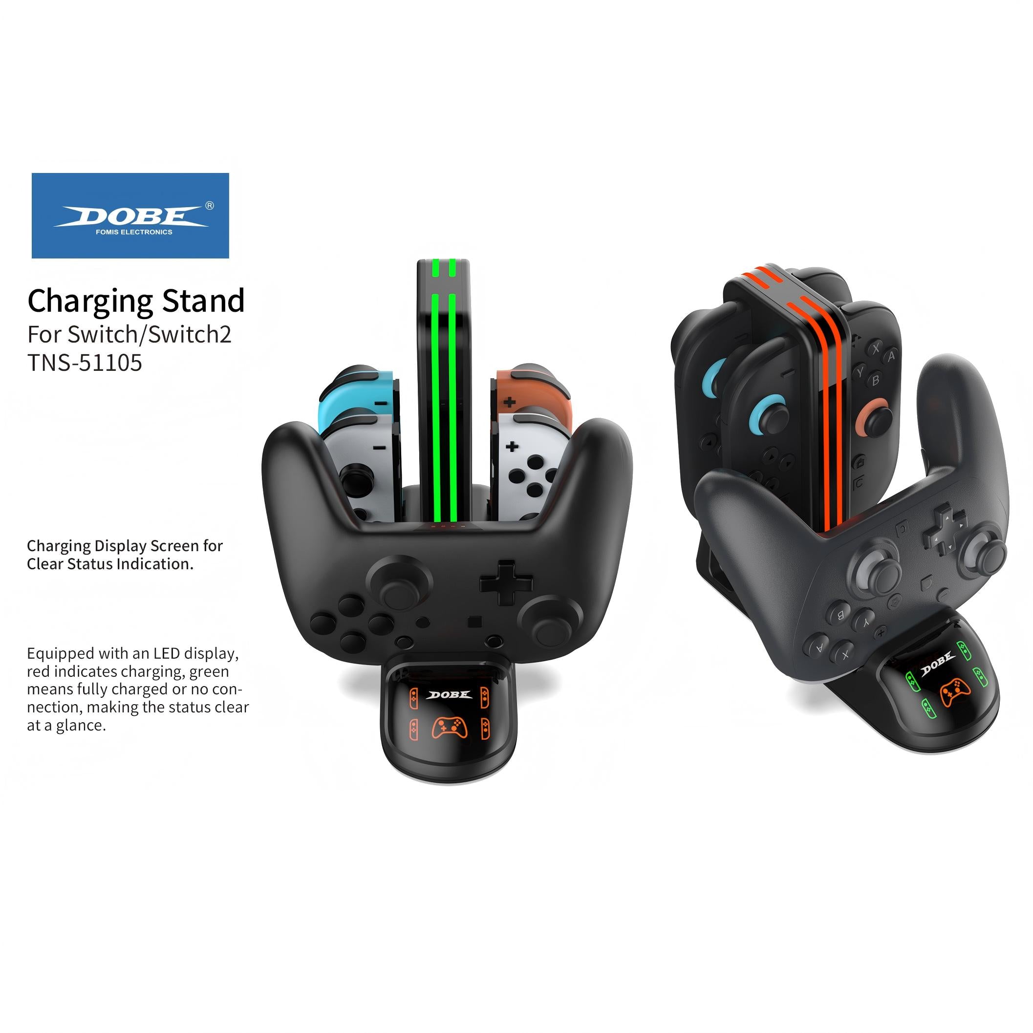 DOBE TNS-51105 Charging Stand For Switch/Switch2