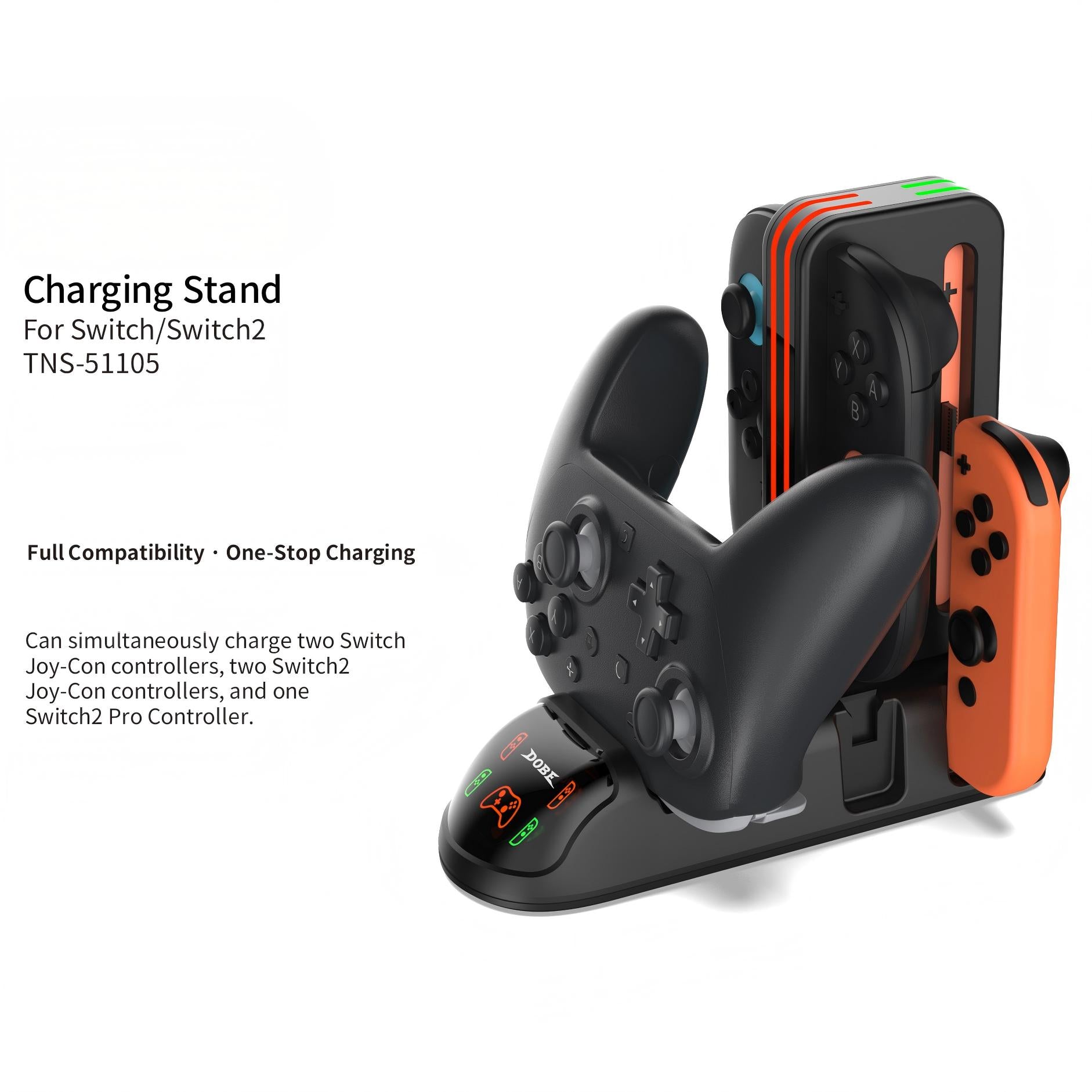 DOBE TNS-51105 Charging Stand For Switch/Switch2