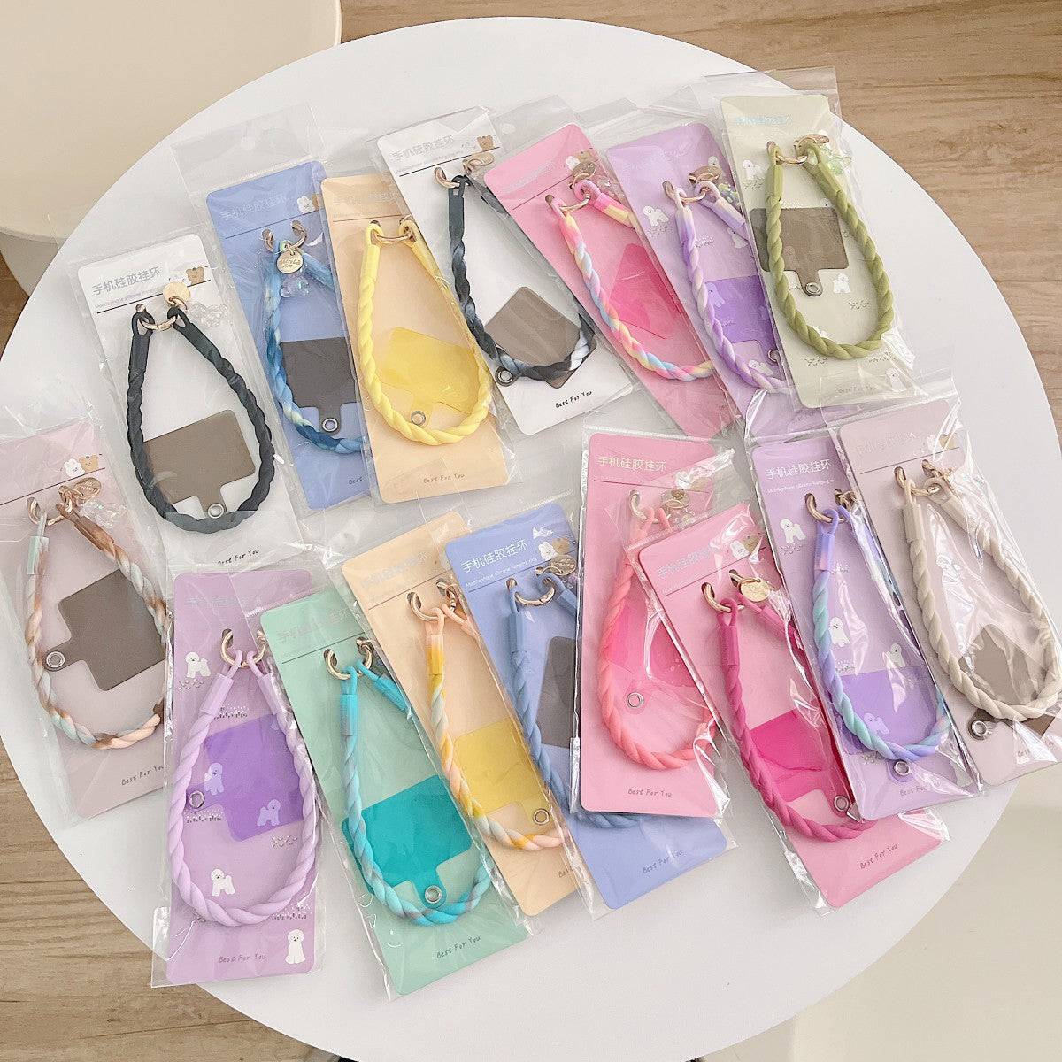 Luminous Bear Universal Silicone Phone Wrist Lanyard - Hugmie