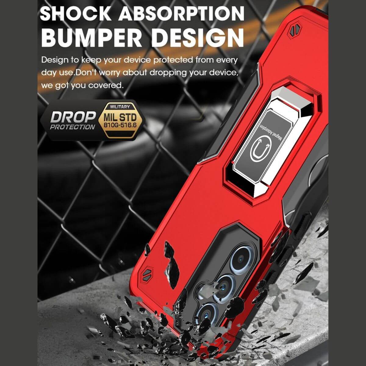 Pop Stand Series Samsung A54 4G/5G Magnetic Stand Case