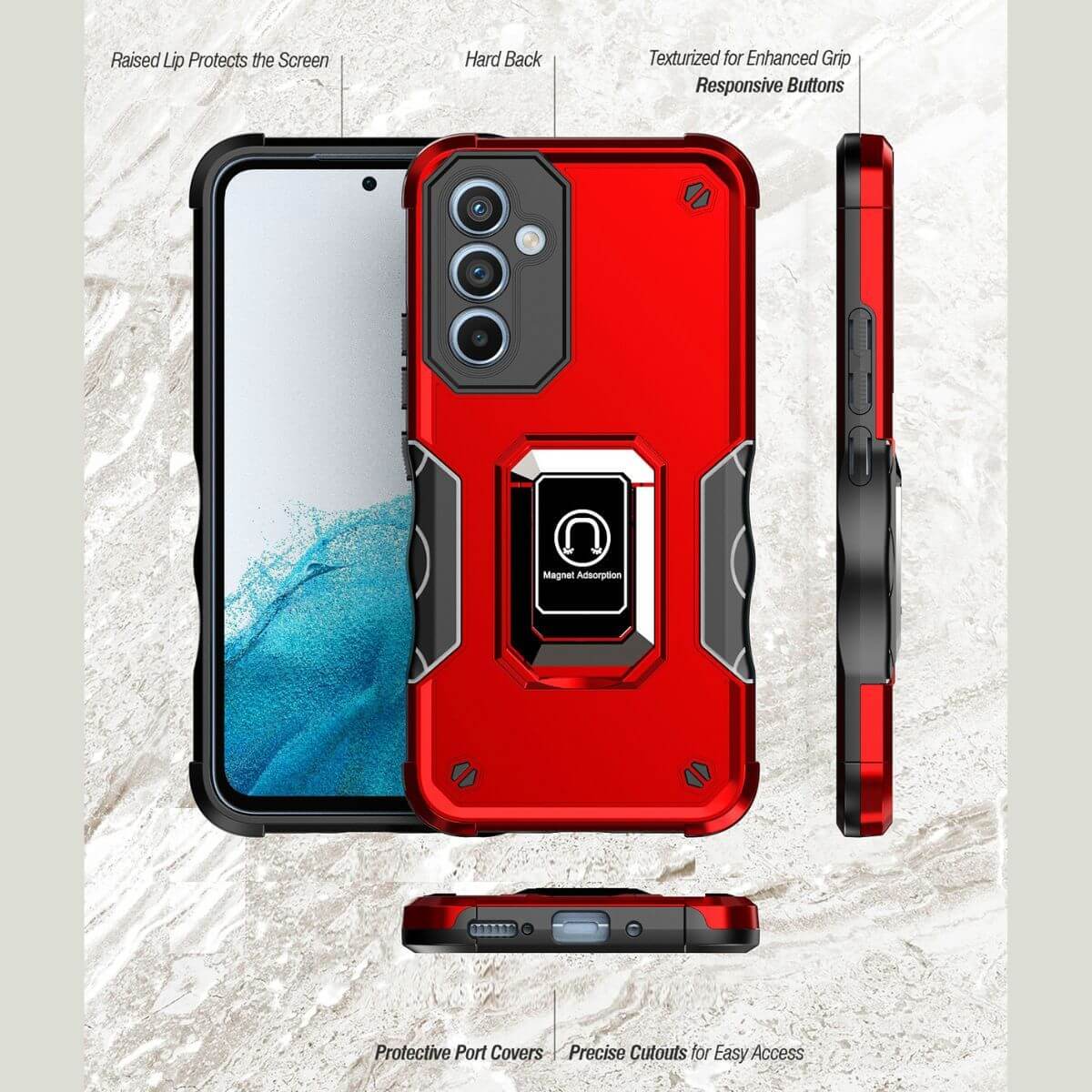 Pop Stand Series Samsung A54 4G/5G Magnetic Stand Case